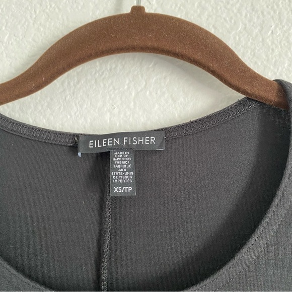 Eileen Fisher Women's Gray Tunic T-Shirt Dress Size XS - Picture 4 of 5